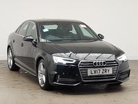 Used Audi A4 S-Line 190 HP (139 kW) 2017 Black Sedan