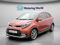 Used Kia Picanto X-Line 67 HP (49 kW) 2023 Orange Hatchback