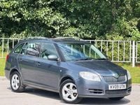 Used Skoda Fabia 105 HP (77 kW) 2009 Grey Estate