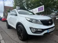 Used Kia Sportage 116 HP (85 kW) 2015 White SUV