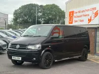Used VW T5 SE 180 HP (132 kW) 2014 Black Van