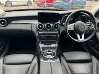 Used Mercedes C200 2021 Black Estate