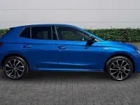 Used Skoda Fabia Monte Carlo 85 HP (62 kW) 2024 Race blue metallic Hatchback