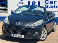 Used Peugeot 207 CC GTi 120 HP (88 kW) 2011 Black Cabriolet