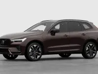 New Volvo XC60 Plus 2026 Mulberry red SUV