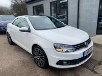 Used VW Eos Sportline 140 HP (102 kW) 2011 White Cabriolet