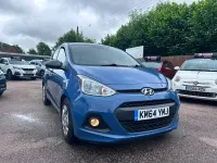 Used Hyundai i10 2014 Blue Hatchback