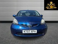 Used Toyota Aygo 67 HP (49 kW) 2007 Blue Hatchback