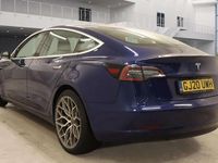 Used Tesla Model 3 Standard Range 366 kW (498 HP) 2020 Blue Sedan