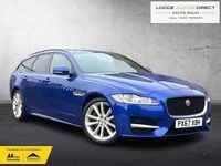 Used Jaguar XF R-Sport 2017 Blue Estate