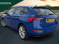 Used Skoda Scala SE L 81 HP (59 kW) 2023 Energy blue Hatchback