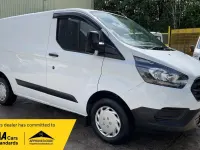 Used Ford Transit Custom 130 HP (95 kW) 2019 White Van