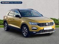 Used VW T-Roc Active 150 HP (110 kW) 2021 Yellow SUV