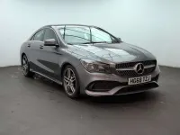 Used Mercedes CLA180 AMG line 120 HP (88 kW) 2019 Grey Coupe