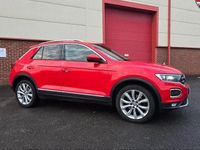 Used VW T-Roc SEL 150 HP (110 kW) 2018 Red SUV