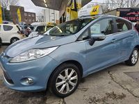 Used Ford Fiesta Zetec 96 HP (70 kW) 2009 Blue Hatchback