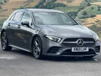 Used Mercedes A200 AMG Line Premium 150 HP (110 kW) 2021 Grey Hatchback