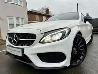 Used Mercedes C200 AMG Line Premium Plus 184 HP (135 kW) 2017 White Coupe