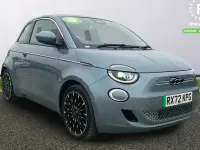Used Fiat 500e La Prima 86 kW (118 HP) 2022 Blue Hatchback