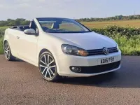 Used VW Golf VII GT 184 HP (135 kW) 2016 Cabriolet