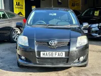 Used Toyota Auris 124 HP (91 kW) 2008 Black Hatchback