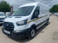 Used Ford Transit S 130 HP (95 kW) 2021 White Van