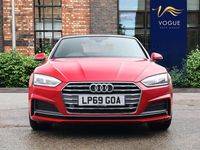 Used Audi A5 Cabriolet S-Line 190 HP (139 kW) 2019 Red Cabriolet