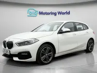 Used BMW 118 Sport Line 136 HP (100 kW) 2021 White Hatchback