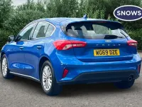 Used Ford Focus Titanium 125 HP (91 kW) 2019 Blue Hatchback