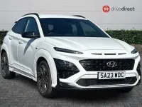 Second-hand Hyundai Kona N Line 120 CP (88 kW) 2023 Alb SUV