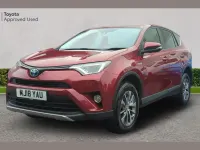 Used Toyota RAV4 Hybrid 194 HP (142 kW) 2018 Red SUV