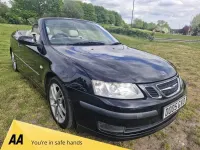 Używany Saab 9-3 Cabriolet Vector 150 KM (110 kW) 2005 Czarny Kabriolet