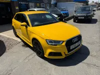 Used Audi A3 S-Line 2016 Yellow Hatchback
