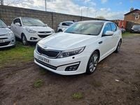 Used Kia Optima 2014 White Sedan