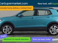 Used VW T-Cross SE 110 HP (80 kW) 2022 Turquoise SUV