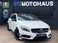 Used Mercedes A45 AMG 2014 White Hatchback