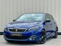 Used Peugeot 308 GT-line 120 HP (88 kW) 2017 Blue Hatchback
