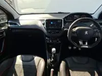 Used Peugeot 208 GT-line 109 HP (80 kW) 2019 Black Hatchback