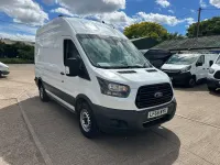Used Ford Transit 130 HP (95 kW) 2018 White Van