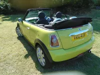 Used Mini Cooper Cabriolet 2010 Yellow Cabriolet