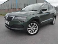Used Skoda Karoq SE L 150 HP (110 kW) 2018 Green SUV