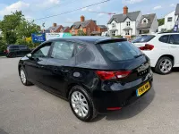 Käytetty Seat Leon SE 125 HP (91 kW) 2014 Musta Viistoperä