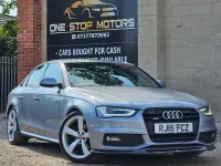 Used Audi A4 Black Edition 177 HP (130 kW) 2015 Grey Sedan