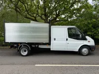 Used Ford Transit 125 HP (91 kW) 2013 White Cabriolet