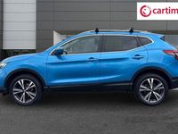 Used Nissan Qashqai N-Connecta 110 HP (80 kW) 2017 Blue SUV