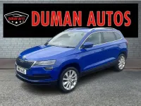 Used Skoda Karoq SE L 150 HP (110 kW) 2018 Blue SUV