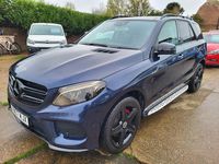 Used Mercedes GLE250 AMG line 204 HP (150 kW) 2017 Blue SUV