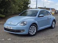 Used VW Beetle 105 HP (77 kW) 2015 Blue Hatchback
