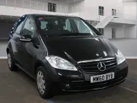 Used Mercedes A160 Classic 95 HP (69 kW) 2011 Black Hatchback