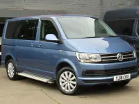 Used VW T6 SE 150 HP (110 kW) 2018 Blue Van
